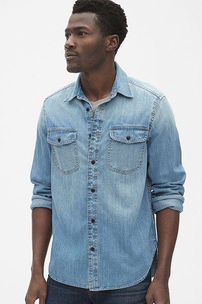 gap jean shirts