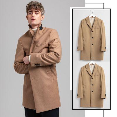 gant camel coat