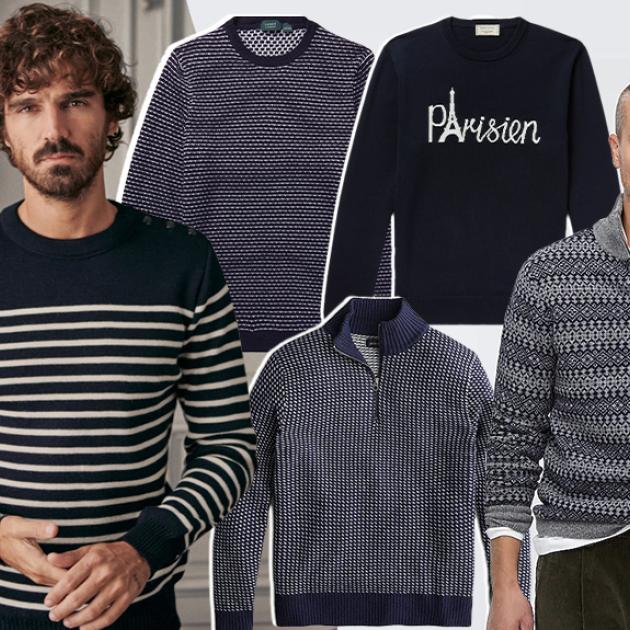 13 Navy Knits With A Difference | SL.Man
