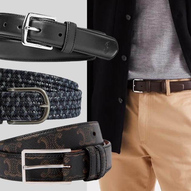 Tod's - T Timeless Reversible Belt in Leather, Blue, 105 - Belts